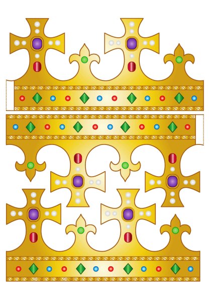 Корона макет