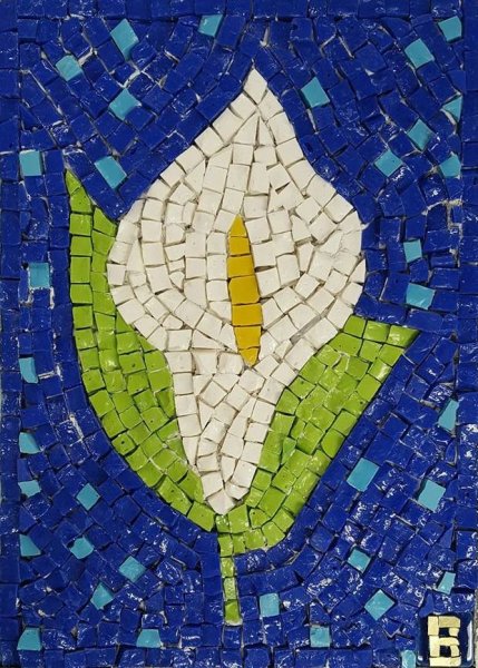 Мозаика из цветной бумаги