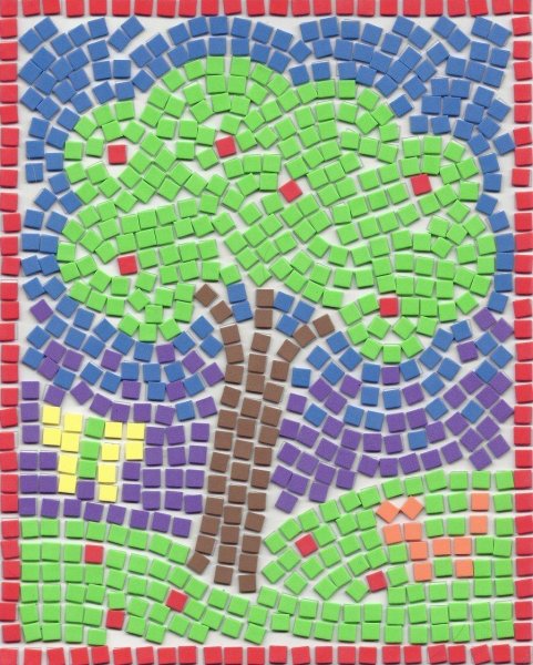 Бумажная мозаика