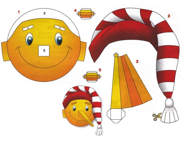 Аппликация вырежи и склей