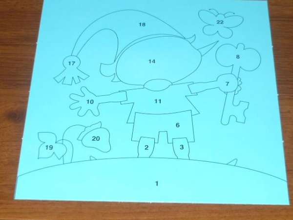 Шаблоны поделок из бумаги Буратино