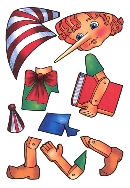 Аппликация сказочный герой