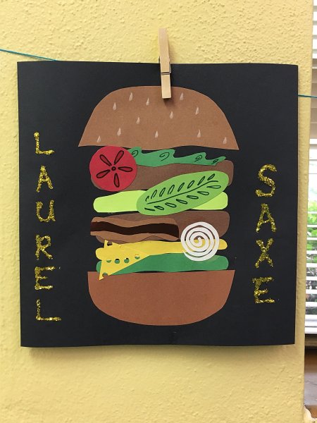 Бургер поделка