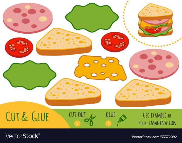 Бутерброд для вырезания