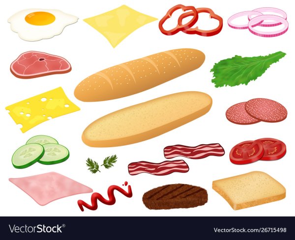 Индигриенты на бутерброд