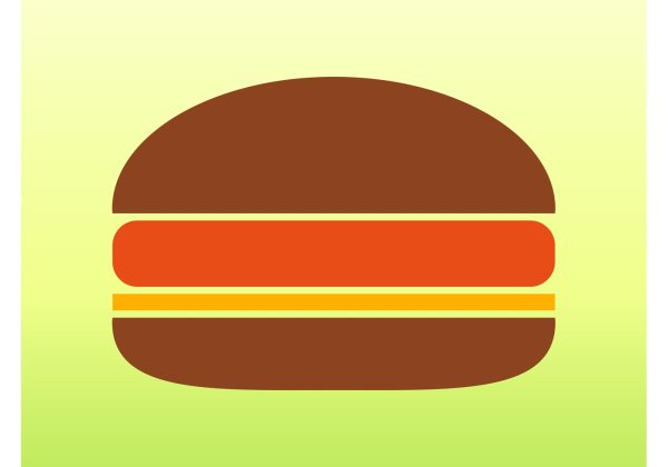 Гамбургер вектор