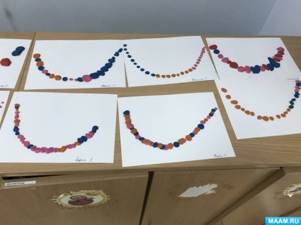 Бусы в средней группе