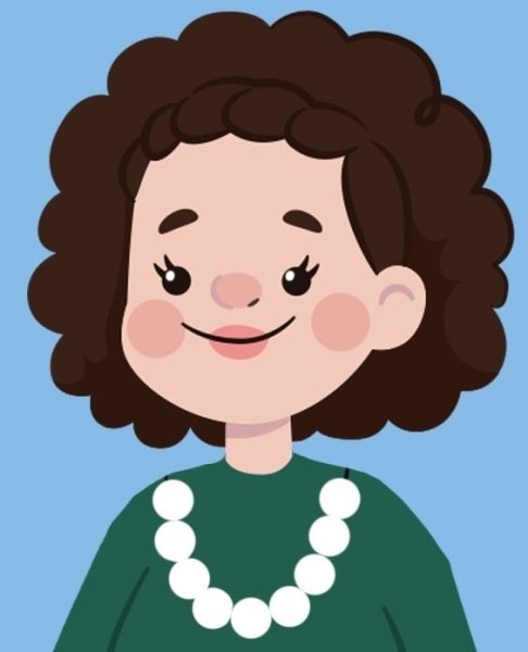 Бусы для мамы рисование