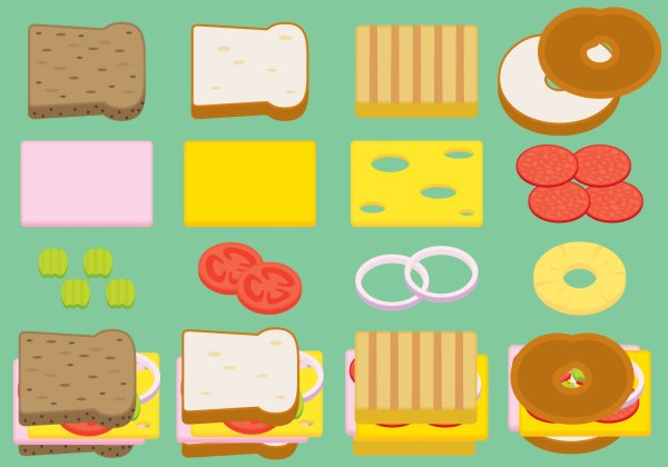 Бумажный бургер