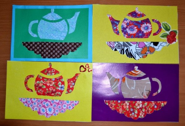 Аппликация в старшей группе