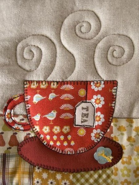 Аппликация на ткани