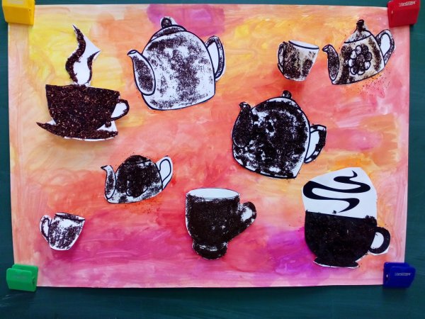 Поделки из чайной заварки