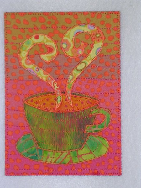 Аппликация чаепитие