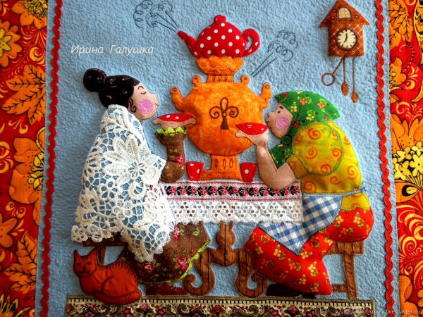 Текстильное панно