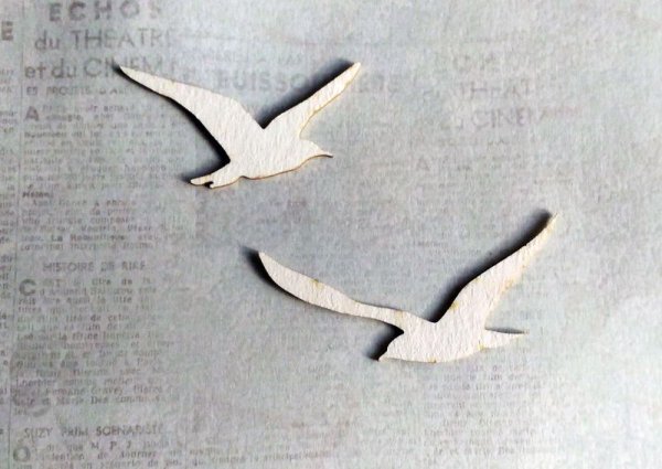 Чайки из фанеры