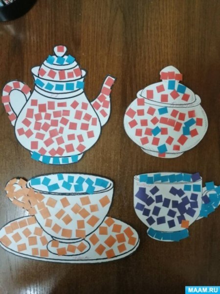 Посуда старшая группа