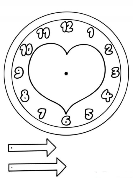 Макет часов