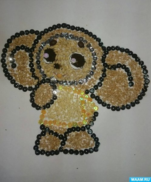 Поделки из крупы