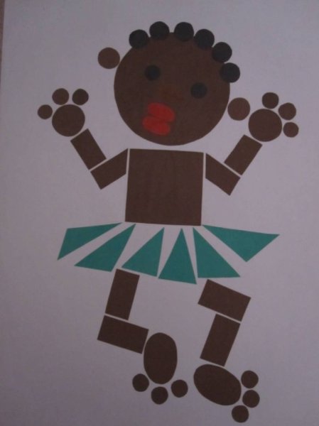 Поделки из геометрических фигур