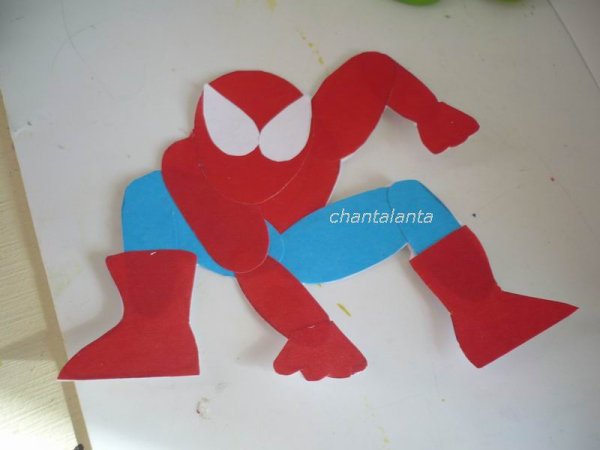 Аппликация человек