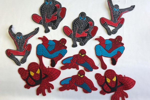 Аппликация человек паук