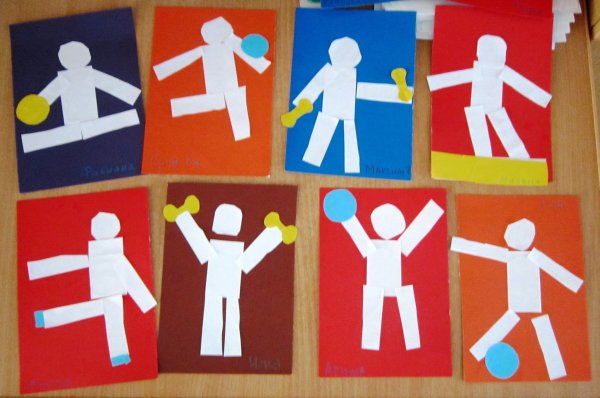 Аппликация в старшей группе