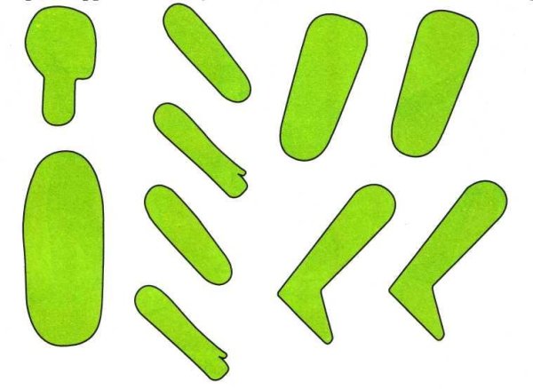 Подвижный человечек из картона