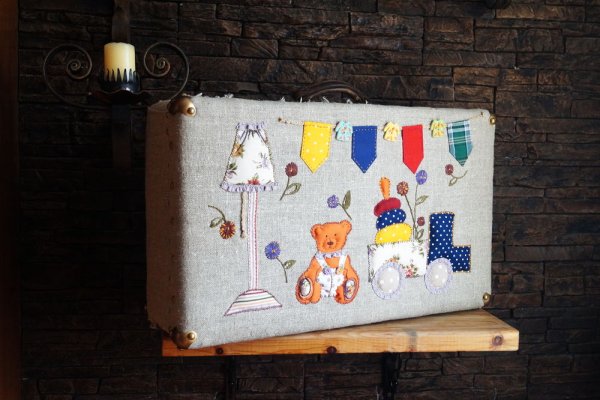 Аппликация чемодан