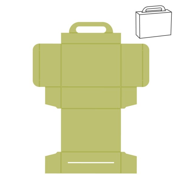 Чемодан из бумаги