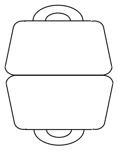 Чемодан раскраска для детей
