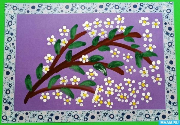 Черемуха рисунок