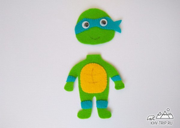 Черепашки ниндзя аппликация