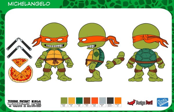 Бумажные Черепашки ниндзя