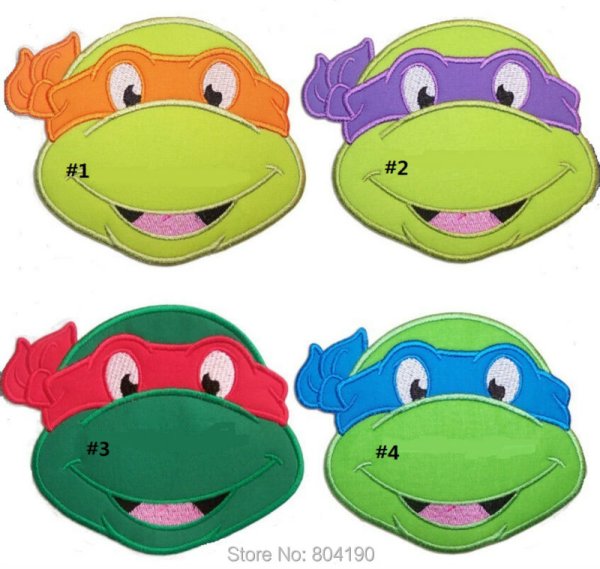 Черепашки ниндзя аппликация