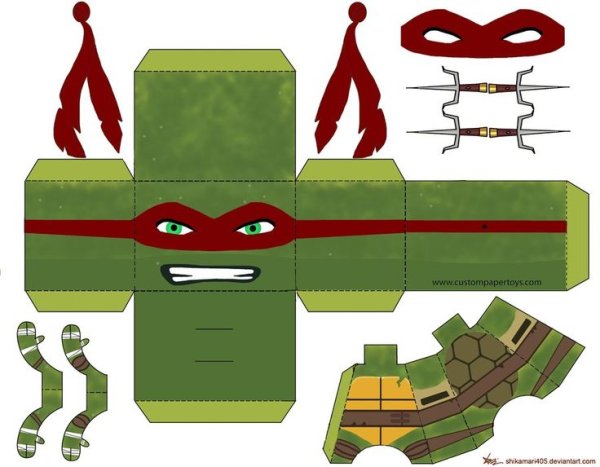 Cubeecraft Черепашки ниндзя