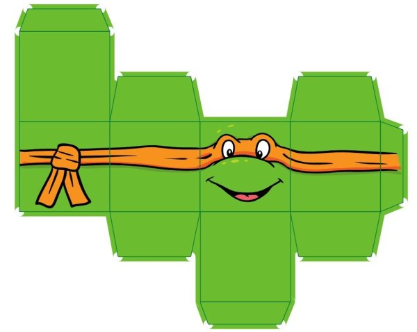 Черепашки ниндзя поделки