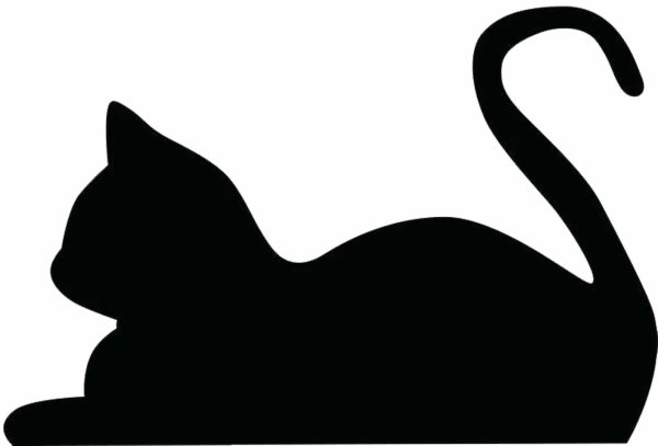 Силуэты котов