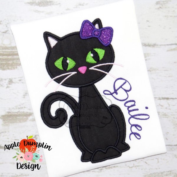 Аппликация из фетра котенок