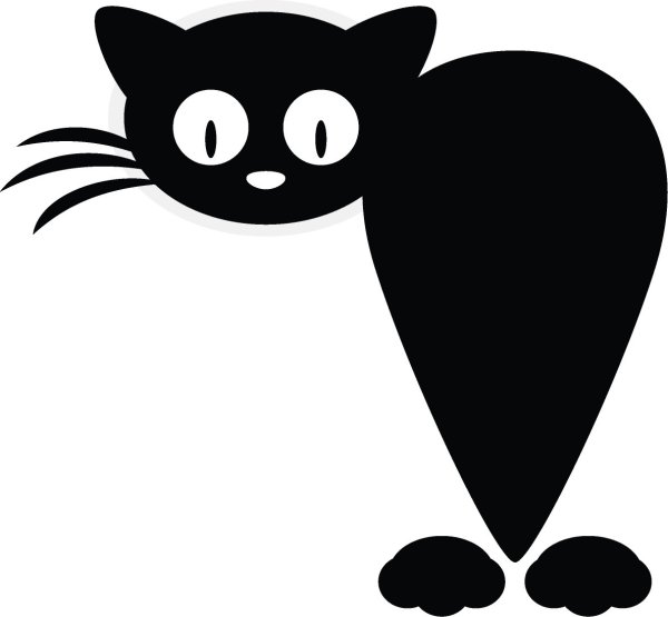 Наклейка - кот