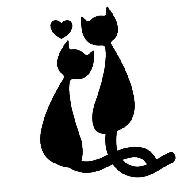 Трафарет кошки