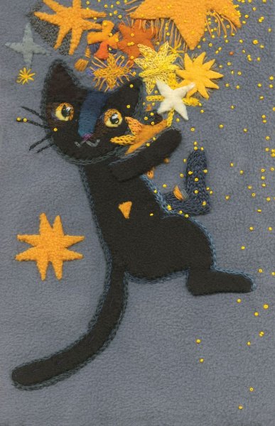 Аппликация кошечка