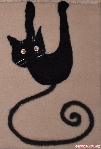 Аппликация кот