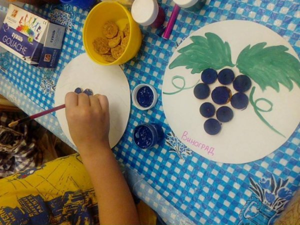 Поделки и рисунки ягоды фрукты