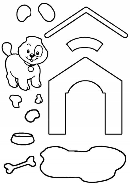 Аппликация шаблон