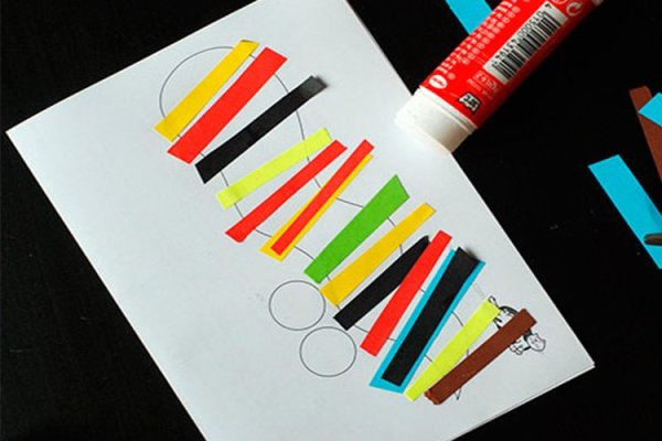 Закладка из бумаги 1 класс