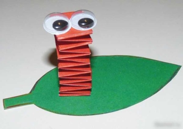 Поделки пружинки из бумаги