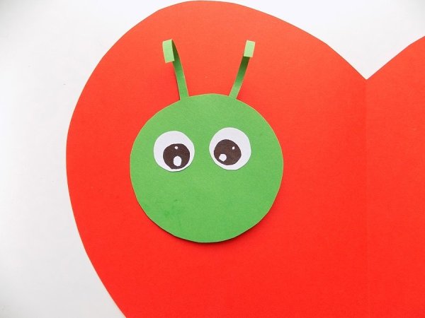 Поделка яблоко для малышей