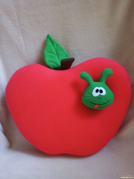 Яблоко из фетра