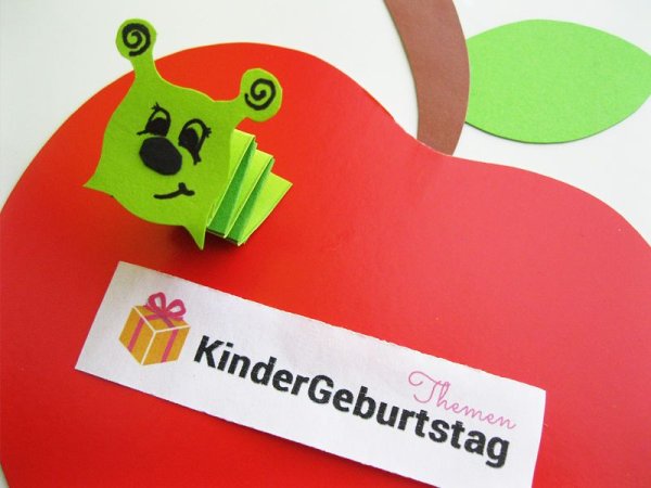 Аппликация яблоко