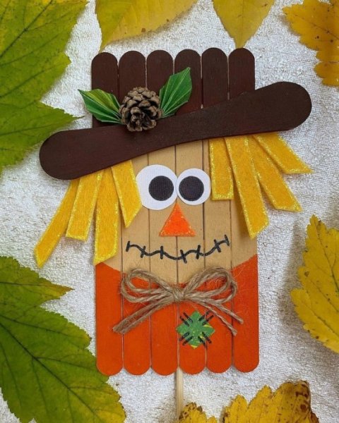 Пугало аппликация